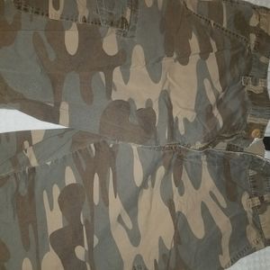 Free press camo cargo shorts
